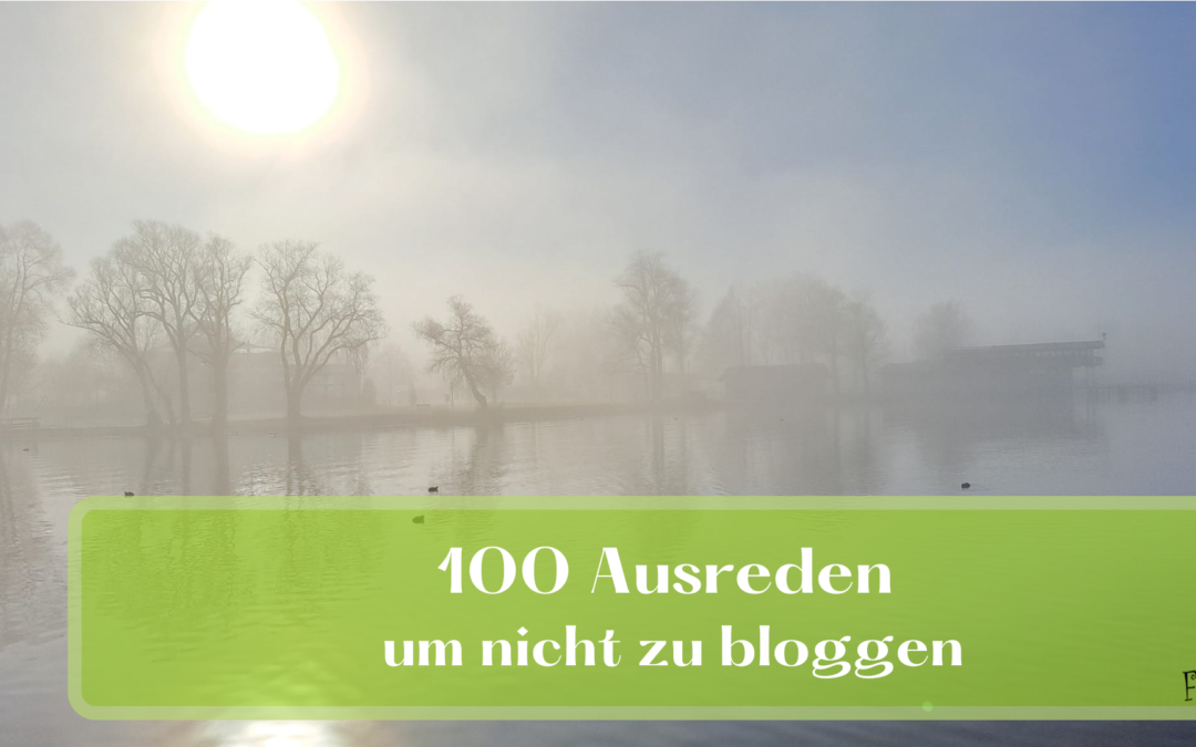 100 Gründe um nicht zu bloggen