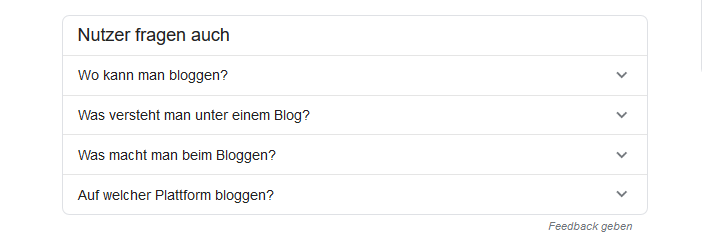 Bei Google als Nutzerfragen gefunden.