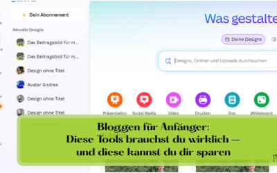 Bloggen für Anfänger: Diese Tools brauchst du wirklich!