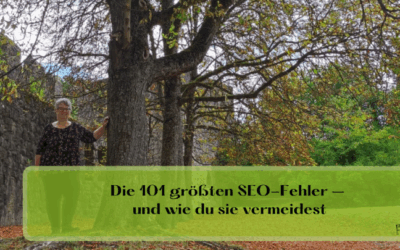 Die 101 größten SEO-Fehler – und wie du sie vermeidest