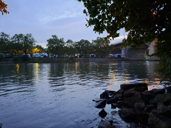 Würzburg: Blick auf Main.