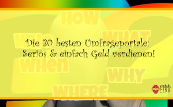 Die 30 besten Umfrageportale: Seriös & einfach Geld verdienen!