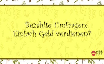 Bezahlte Umfragen: Geld verdienen von zuhause