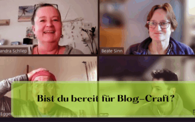 Bist du bereit für Blog-Craft?