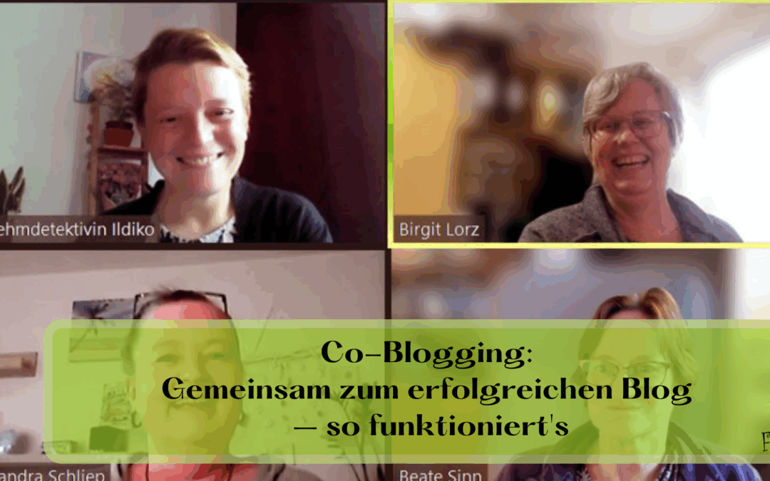 Co-Blogging: Gemeinsam zum erfolgreichen Blog – so funktioniert’s