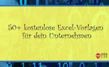 50+ kostenlose Excel-Vorlagen für dein Unternehmen