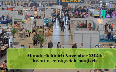 Monatsrückblick November 2025: Kreativ, erfolgreich, magisch!