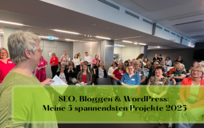 SEO, Bloggen & WordPress: Meine 5 spannendsten Projekte 2025