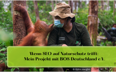 Wenn SEO auf Naturschutz trifft: Mein Projekt mit BOS Deutschland e.V.