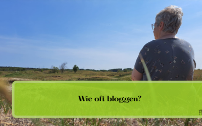 Wie oft bloggen?